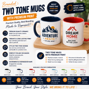 Customizable Two-Tone Mugs