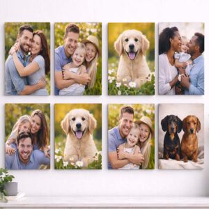 8 Piece Canvas Combo