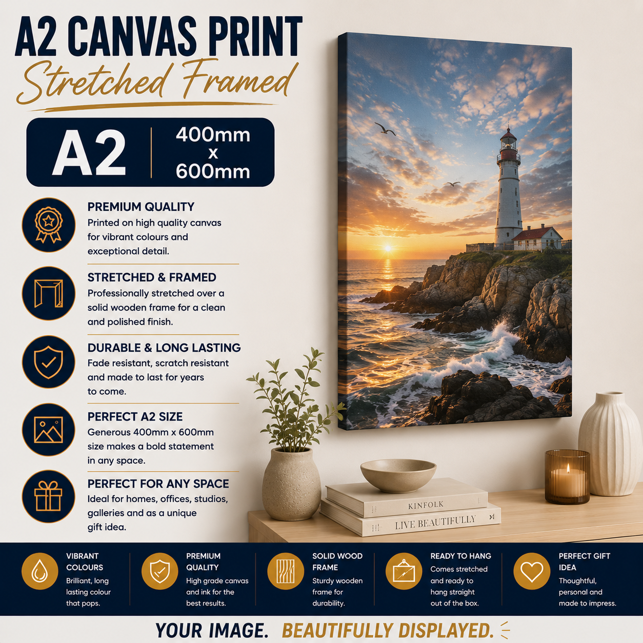 A2 Canvas Print & Frame
